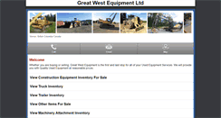 Desktop Screenshot of m.gwequipmentused.com